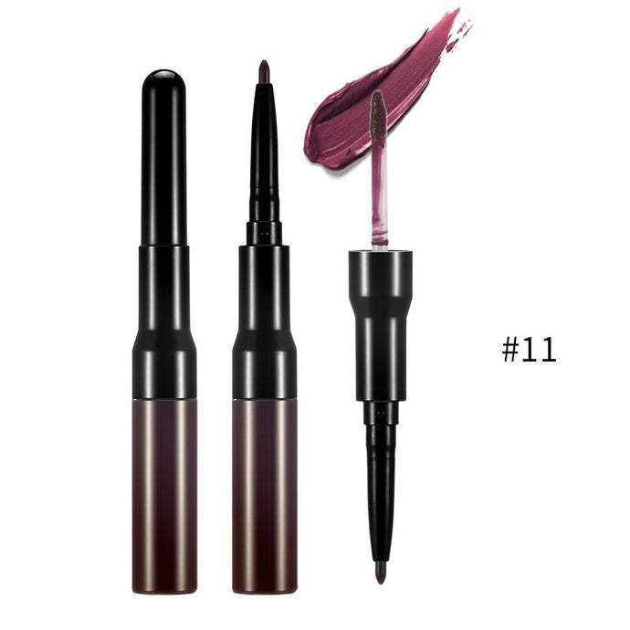 Dual-ended Liquid Matte Lipstick w/ Liner Lip Kit - Lip Lock'd Cosmetics ™